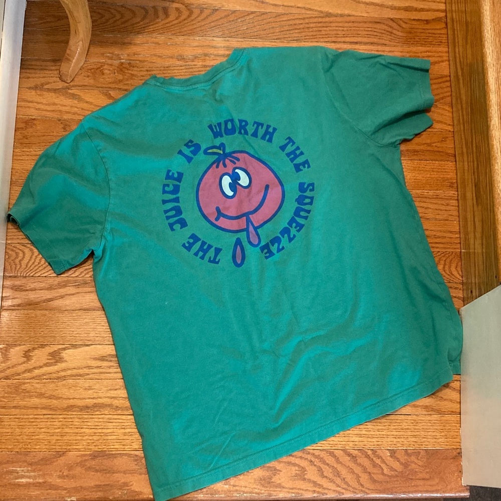 Levi's Green Graphic Tee - Short Sleeve
